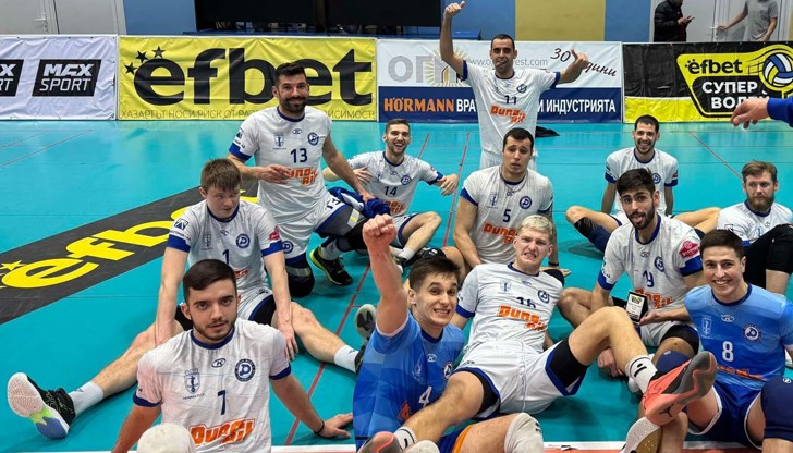 Волейболистите от Русе надиграха „Хебър" като гости с 3:1 Волейболистите от Русе надиграха „Хебър" като гости с 3:1