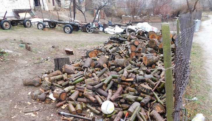 Дървесината е била без контролна горска марка и необходимите документи Дървесината е била без контролна горска марка и необходимите документи