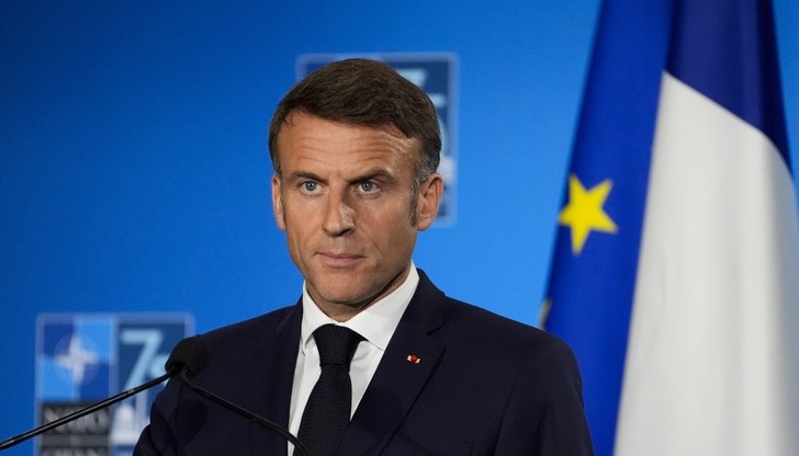 Президентът на Франция настоява за твърда позиция срещу Москва Президентът на Франция настоява за твърда позиция срещу Москва