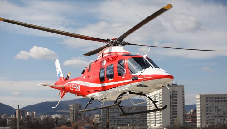 Тежкото състояние на жената от Сандански наложи използването на въздушен транспорт Тежкото състояние на жената от Сандански наложи използването на въздушен транспорт