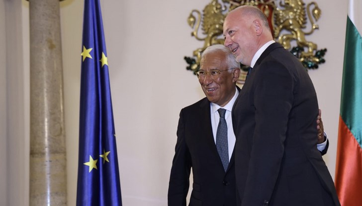 Росен Желязков води председателя на Европейския съвет в „Арсенал" и INSAIT Росен Желязков води председателя на Европейския съвет в „Арсенал" и INSAIT