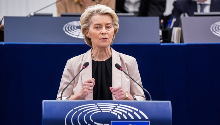 Урсула фон дер Лайен заяви, че Брюксел е готов с контрамерки, ако дипломатическите усилия не успеят да разрешат спора със САЩ Урсула фон дер Лайен заяви, че Брюксел е готов с контрамерки, ако дипломатическите усилия не успеят да разрешат спора със САЩ