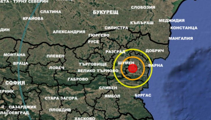 Сутрешният трус с магнитуд 2.2 не е предизвикал безпокойство сред жителите Сутрешният трус с магнитуд 2.2 не е предизвикал безпокойство сред жителите