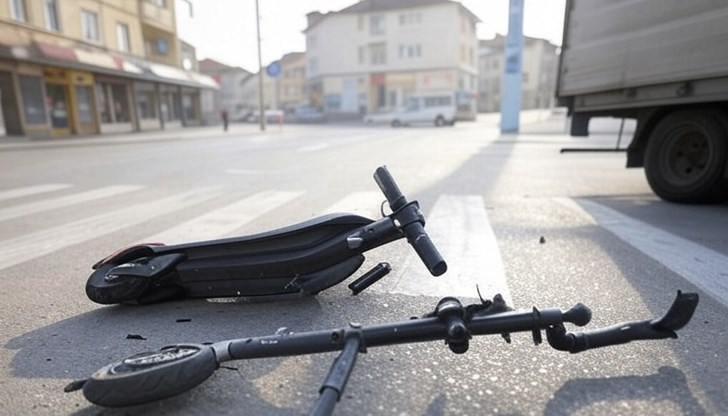 Пострадалата не е спазила правилата за движение и е отнела предимство на тежкотоварния автомобил Пострадалата не е спазила правилата за движение и е отнела предимство на тежкотоварния автомобил