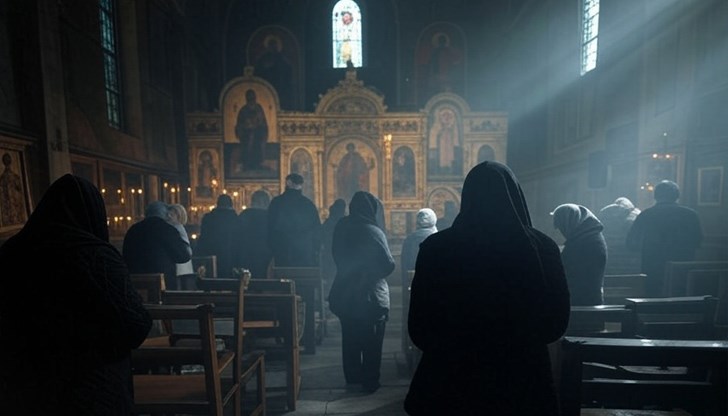 Вярващите се събират в храмовете, за да почетат деня на разпятието и смъртта на Исус Христос Вярващите се събират в храмовете, за да почетат деня на разпятието и смъртта на Исус Христос