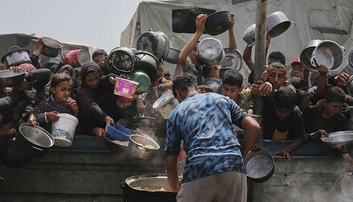 Над 2 милиона души в Газа изправени пред глад след изчерпване на хранителните запаси Над 2 милиона души в Газа изправени пред глад след изчерпване на хранителните запаси