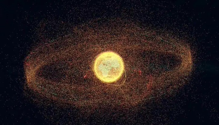 Рекордно количество космически отпадъци застрашава глобалните комуникации Рекордно количество космически отпадъци застрашава глобалните комуникации