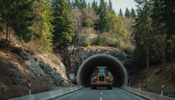 Строителството започва от северната страна на прохода Строителството започва от северната страна на прохода