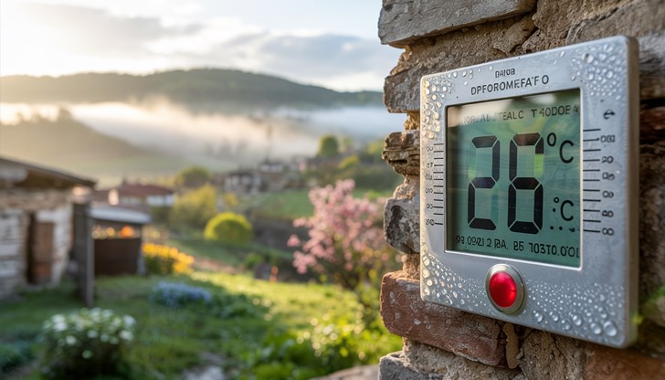 Дъждовно начало на седмицата, следва рязко затопляне Дъждовно начало на седмицата, следва рязко затопляне