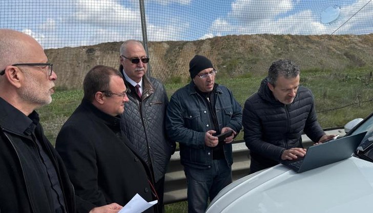 Тестовете се провеждат на Северната скоростна тангента в София Тестовете се провеждат на Северната скоростна тангента в София