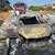 Автомобил изгоря напълно край граничния пункт Капъкуле Автомобил изгоря напълно край граничния пункт Капъкуле