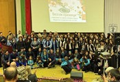 Хорове от Русе и Гюргево изнесоха концерт в Пленарна зала Хорове от Русе и Гюргево изнесоха концерт в Пленарна зала