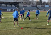 Последно занимание на "драконите" преди мача със Спартак (Плевен) Последно занимание на "драконите" преди мача със Спартак (Плевен)