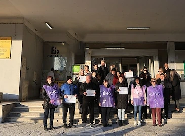 Пощенските служители в Русе излязоха на протест Пощенските служители в Русе излязоха на протест