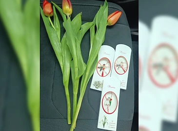 Румънски граничари изненадаха русенки с подаръци на Дунав мост Румънски граничари изненадаха русенки с подаръци на Дунав мост