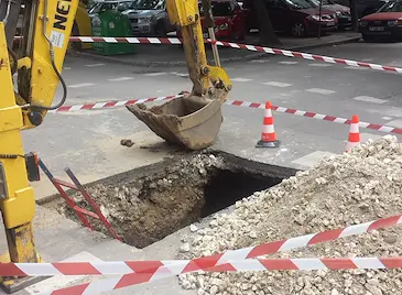 Авария спира парното в центъра на Русе Авария спира парното в центъра на Русе