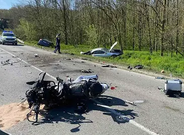 Румънски моторист е загинал при катастрофата край Цар Калоян Румънски моторист е загинал при катастрофата край Цар Калоян