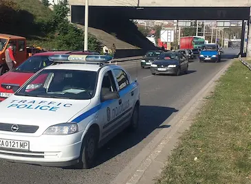 Верижна катастрофа край Симовата мелница в Русе Верижна катастрофа край Симовата мелница в Русе