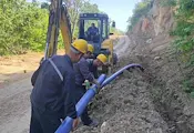 ВиК подмени 600 метра водопровод край Пиргово ВиК подмени 600 метра водопровод край Пиргово
