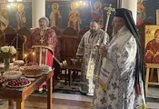 Митрополит Наум отслужи панихида в Басарбовския скален манастир Митрополит Наум отслужи панихида в Басарбовския скален манастир