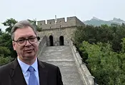 Александър Вучич посети Великата китайска стена Александър Вучич посети Великата китайска стена