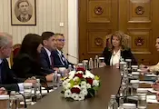 Илияна Йотова започна консултации с представителите на ДПС Илияна Йотова започна консултации с представителите на ДПС