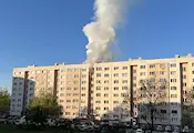 Мъж загина при пожар в жилищен блок в Перник Мъж загина при пожар в жилищен блок в Перник