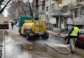 "Еко Русе Груп" продължава миенето на булеварди и улици "Еко Русе Груп" продължава миенето на булеварди и улици