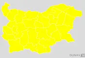 Жълт код за цяла България Жълт код за цяла България
