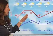 Времето рязко се затопля преди гръмотевичен обрат Времето рязко се затопля преди гръмотевичен обрат