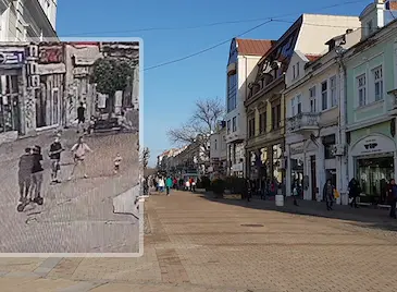 Младежи с тротинетка пометоха 2-годишно детенце на улица "Александровска" Младежи с тротинетка пометоха 2-годишно детенце на улица "Александровска"