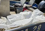 Извадиха 1300 метра незаконни мрежи от язовир „Мандра“ Извадиха 1300 метра незаконни мрежи от язовир „Мандра“