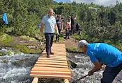 Обновиха мостове в парк "Пирин" Обновиха мостове в парк "Пирин"