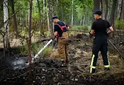 Две седмици бушува пожар в забранената зона на Чернобил Две седмици бушува пожар в забранената зона на Чернобил