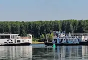 Изтеглят заседналия кораб край Видин Изтеглят заседналия кораб край Видин