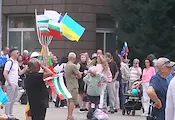 Протест в София срещу кабинета на Румен Радев Протест в София срещу кабинета на Румен Радев