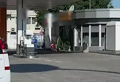 Първи кадри от катастрофата в бензиностанция в Русе Първи кадри от катастрофата в бензиностанция в Русе