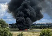 Руски изтребител Су-57 се разби край Москва Руски изтребител Су-57 се разби край Москва