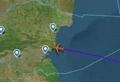 Руски самолет навлезе в българското въздушно пространство Руски самолет навлезе в българското въздушно пространство