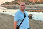 Остров Люляка край Русе се превърна в полуостров Остров Люляка край Русе се превърна в полуостров
