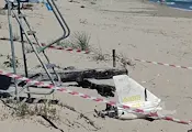 Откриха части от боен дрон край Албена Откриха части от боен дрон край Албена