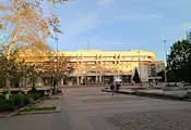 Започва ремонт на фонтана пред сградата на Община Русе Започва ремонт на фонтана пред сградата на Община Русе