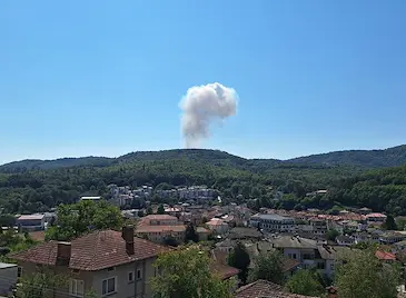 Взривове разтърсиха военния завод в село Белица Взривове разтърсиха военния завод в село Белица