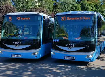Промениха маршрутите на автобусни линии в Русе Промениха маршрутите на автобусни линии в Русе