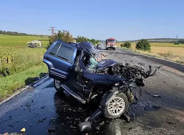 Шофьор загина при тежка катастрофа на пътя Русе - Варна Шофьор загина при тежка катастрофа на пътя Русе - Варна