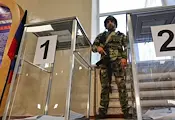 Русия включи окупираните украински територии в парламентарните избори Русия включи окупираните украински територии в парламентарните избори