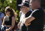 Филмовата индустрия излезе на протест в защита на киноцентър "Бояна" Филмовата индустрия излезе на протест в защита на киноцентър "Бояна"