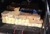 Конфискуваха близо 600 килограма млечни продукти на "Капитан Андреево" Конфискуваха близо 600 килограма млечни продукти на "Капитан Андреево"