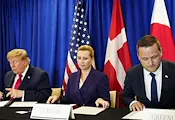 САЩ, Дания и Гренландия подписаха договор за сигурност САЩ, Дания и Гренландия подписаха договор за сигурност