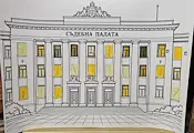 Русенски ученици рисуваха „Архитектура на справедливостта“ Русенски ученици рисуваха „Архитектура на справедливостта“